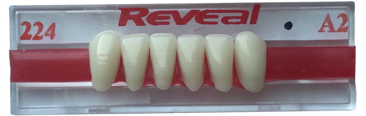 Product photograph of Reveal Lower Anterior 224 - Discontinued Mould Sale